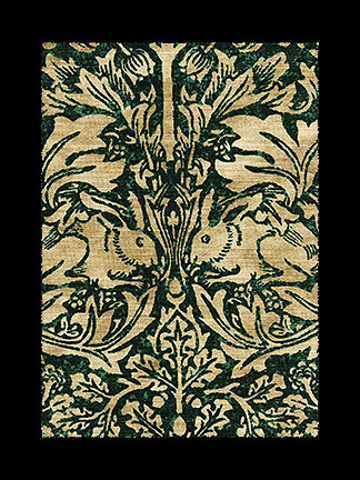 BRER RABBIT WALLPAPER, William Morris, 1834-1896